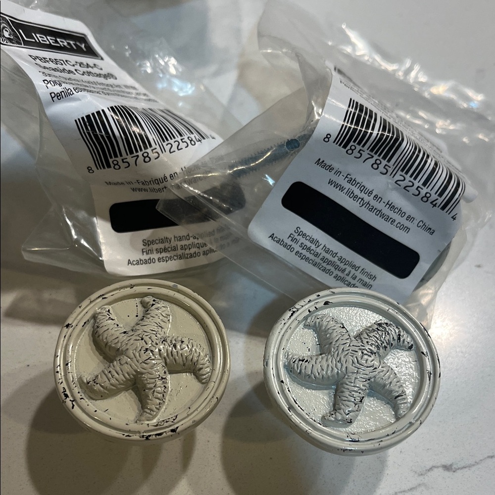 Liberty Decorative Cream Knobs